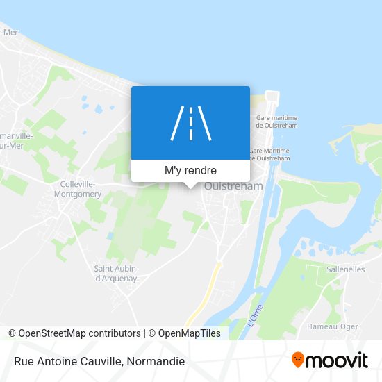 Rue Antoine Cauville plan