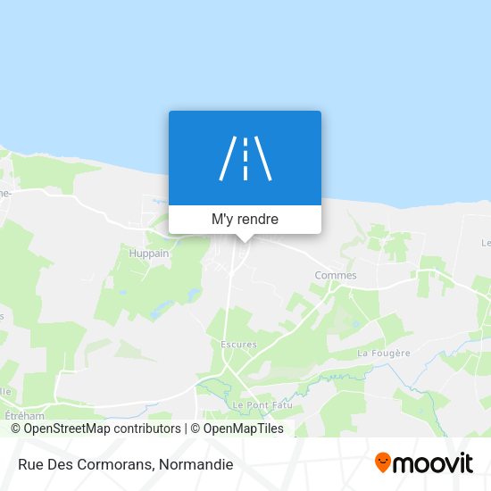Rue Des Cormorans plan
