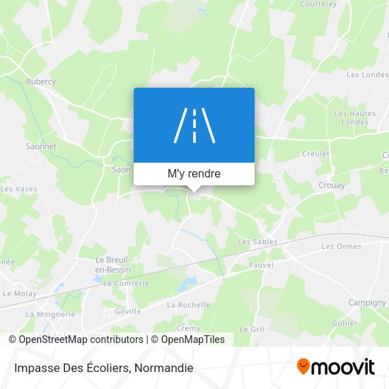 Impasse Des Écoliers plan