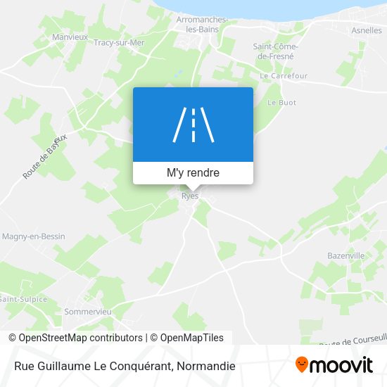 Rue Guillaume Le Conquérant plan