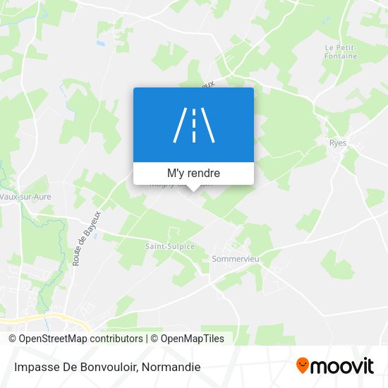 Impasse De Bonvouloir plan