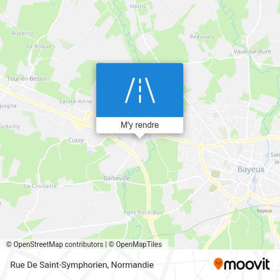 Rue De Saint-Symphorien plan