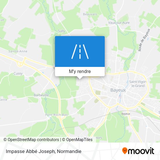 Impasse Abbé Joseph plan