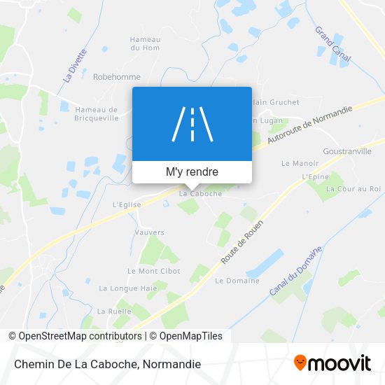 Chemin De La Caboche plan
