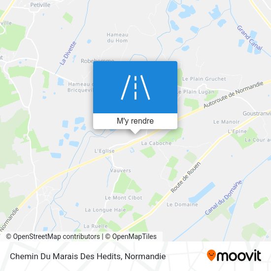 Chemin Du Marais Des Hedits plan