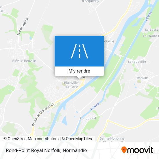 Rond-Point Royal Norfolk plan
