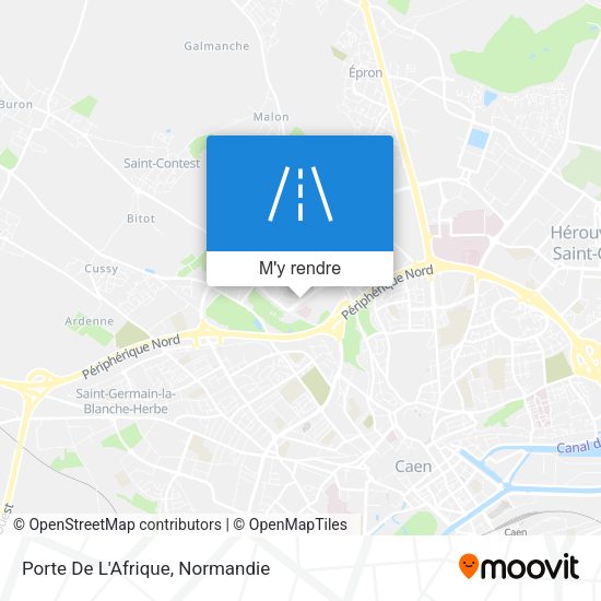 Porte De L'Afrique plan