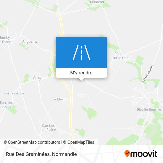 Rue Des Graminées plan