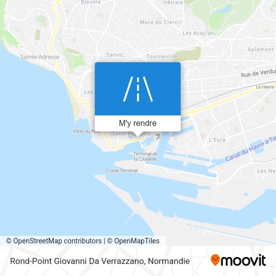 Rond-Point Giovanni Da Verrazzano plan