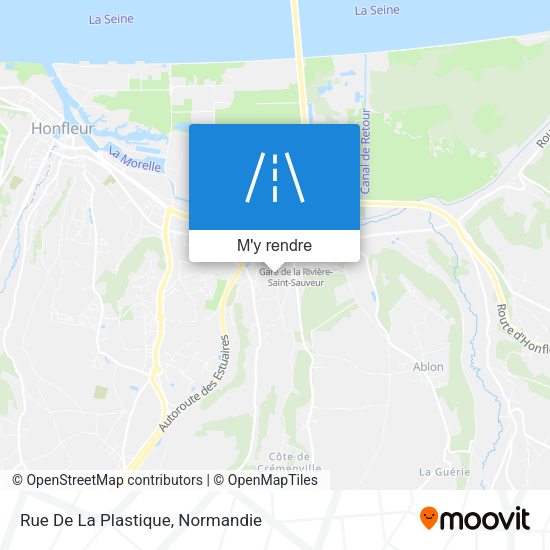 Rue De La Plastique plan