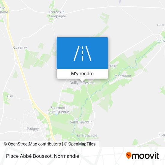 Place Abbé Boussot plan