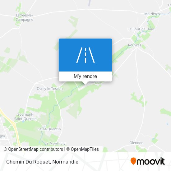Chemin Du Roquet plan