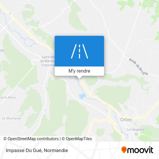 Impasse Du Gué plan