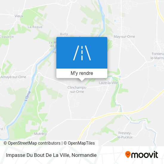 Impasse Du Bout De La Ville plan