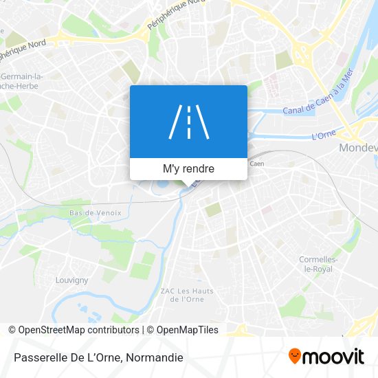 Passerelle De L’Orne plan