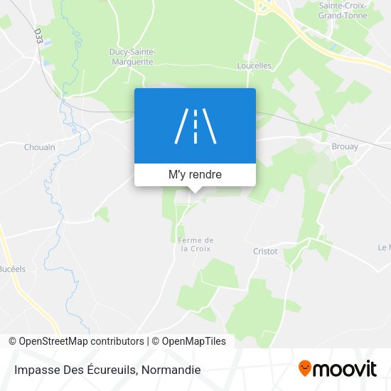 Impasse Des Écureuils plan