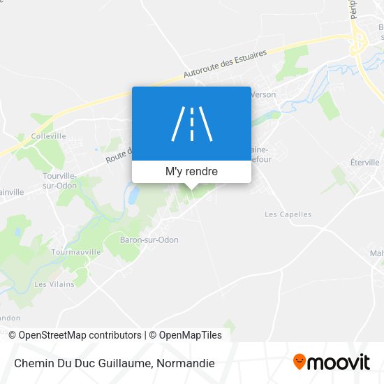 Chemin Du Duc Guillaume plan