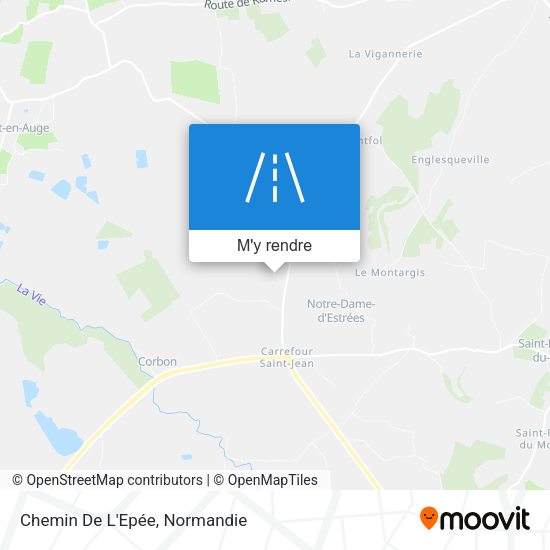 Chemin De L'Epée plan