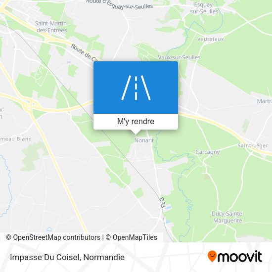 Impasse Du Coisel plan