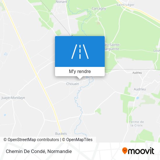 Chemin De Condé plan