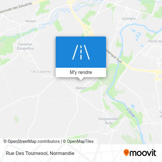 Rue Des Tournesol plan