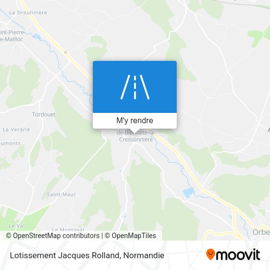Lotissement Jacques Rolland plan