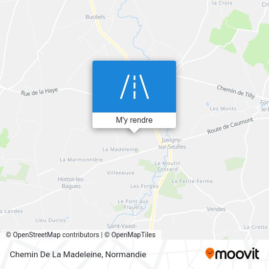 Chemin De La Madeleine plan