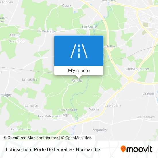 Lotissement Porte De La Vallée plan