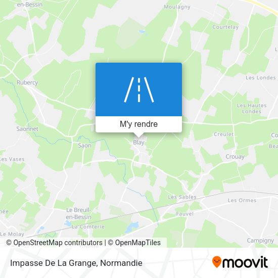 Impasse De La Grange plan