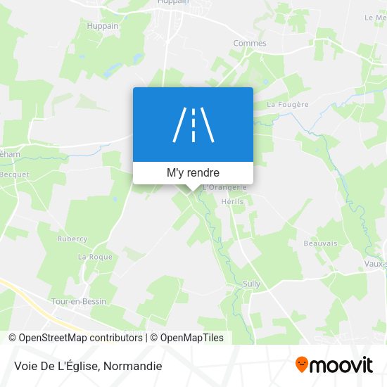 Voie De L'Église plan