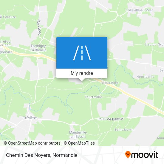 Chemin Des Noyers plan