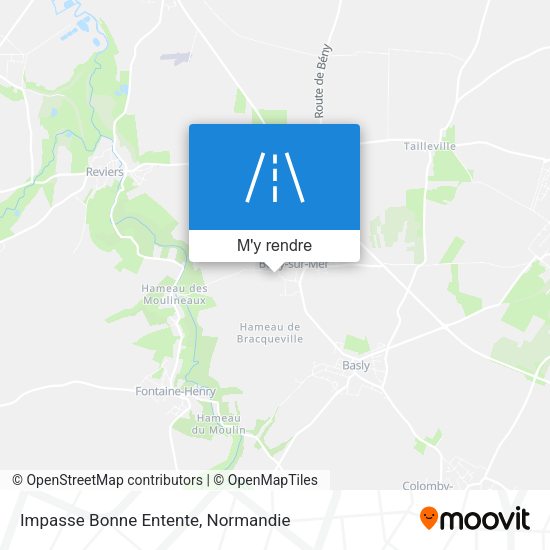 Impasse Bonne Entente plan