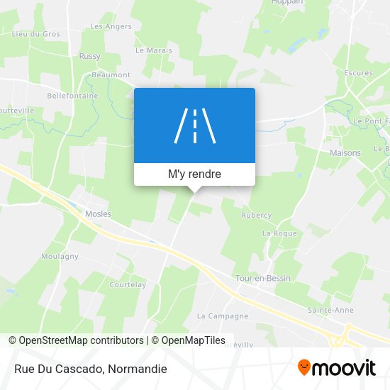 Rue Du Cascado plan