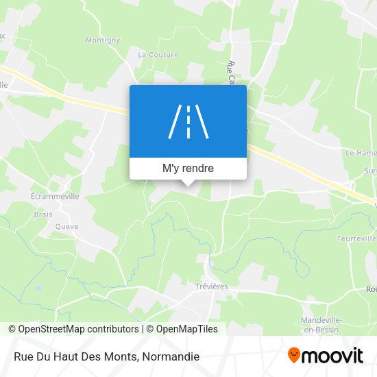 Rue Du Haut Des Monts plan