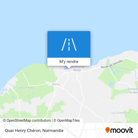 Quai Henry Chéron plan