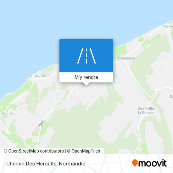 Chemin Des Héroults plan