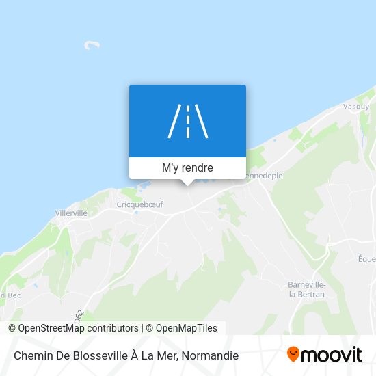 Chemin De Blosseville À La Mer plan