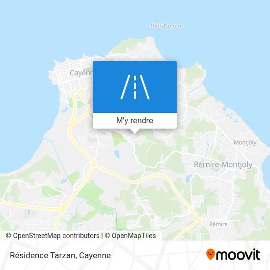 Résidence Tarzan plan