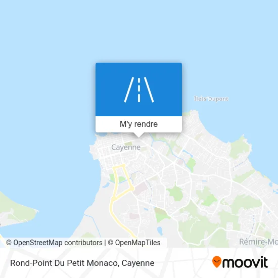 Rond-Point Du Petit Monaco plan