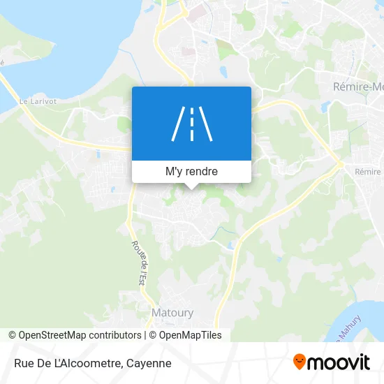 Rue De L'Alcoometre plan