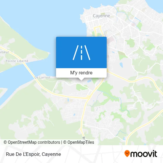 Rue De L'Espoir plan