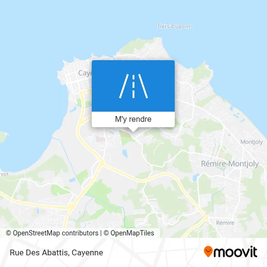 Rue Des Abattis plan