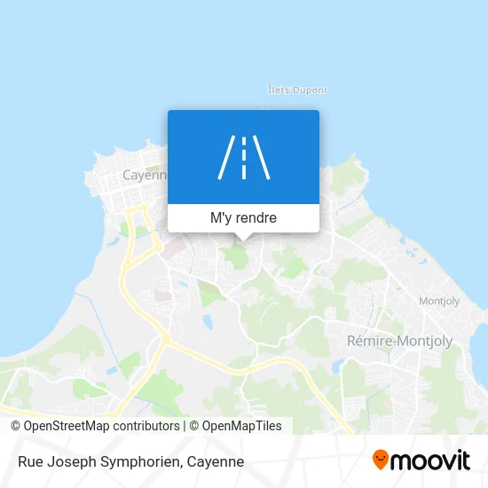 Rue Joseph Symphorien plan