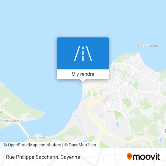 Rue Philippe Saccharin plan