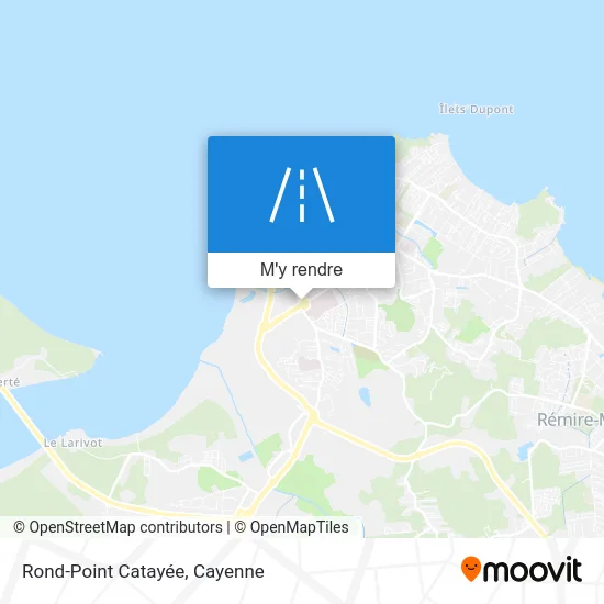 Rond-Point Catayée plan