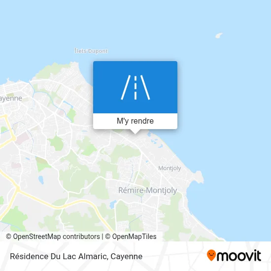 Résidence Du Lac Almaric plan