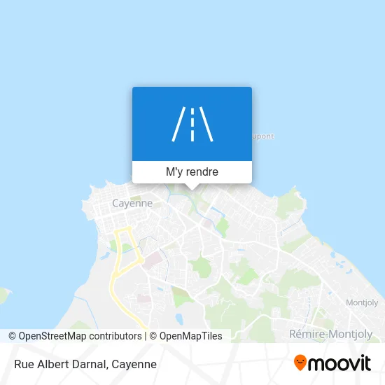 Rue Albert Darnal plan