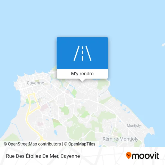 Rue Des Étoiles De Mer plan