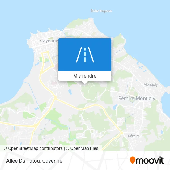 Allée Du Tatou plan
