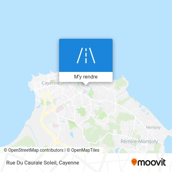 Rue Du Caurale Soleil plan